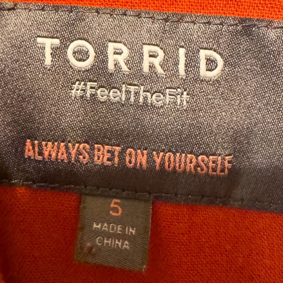 Torrid Rust Utility Shirt Jacket #FeelTheFit 🍂🧡 - Picture 2 of 6